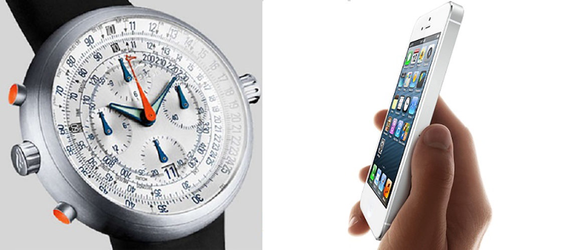 Similarities Between an iPhone 5 and a Luxury Watch