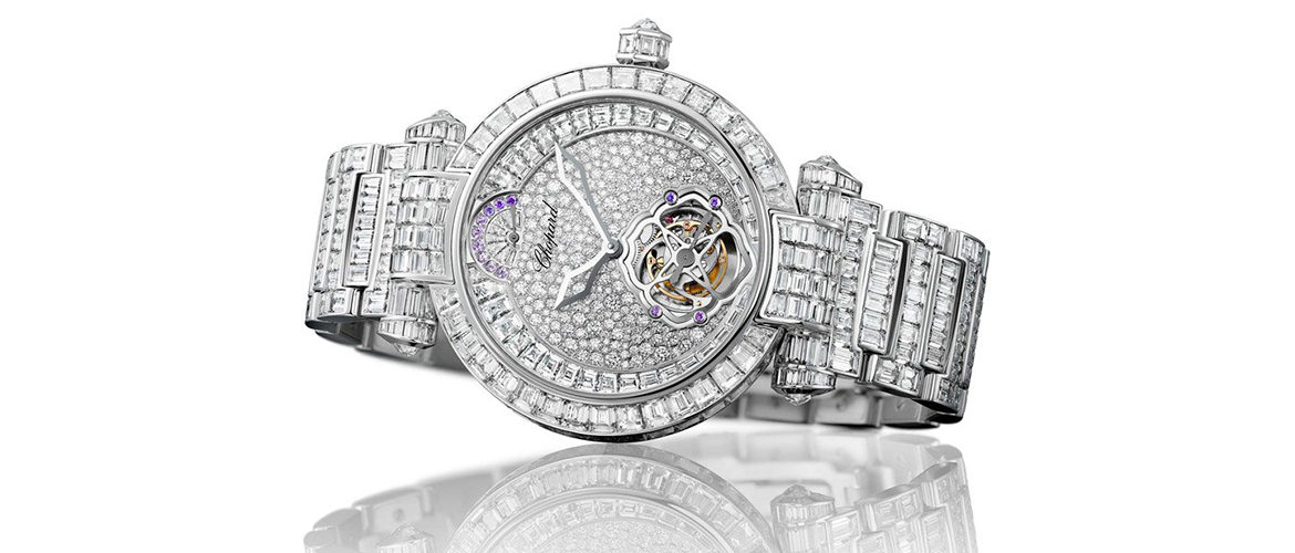 Chopard Imperiale Tourbillon Full Set won Jewelry and Artistic Crafts Watch Prize at the Geneva Watchmaking Grand Prix 2012