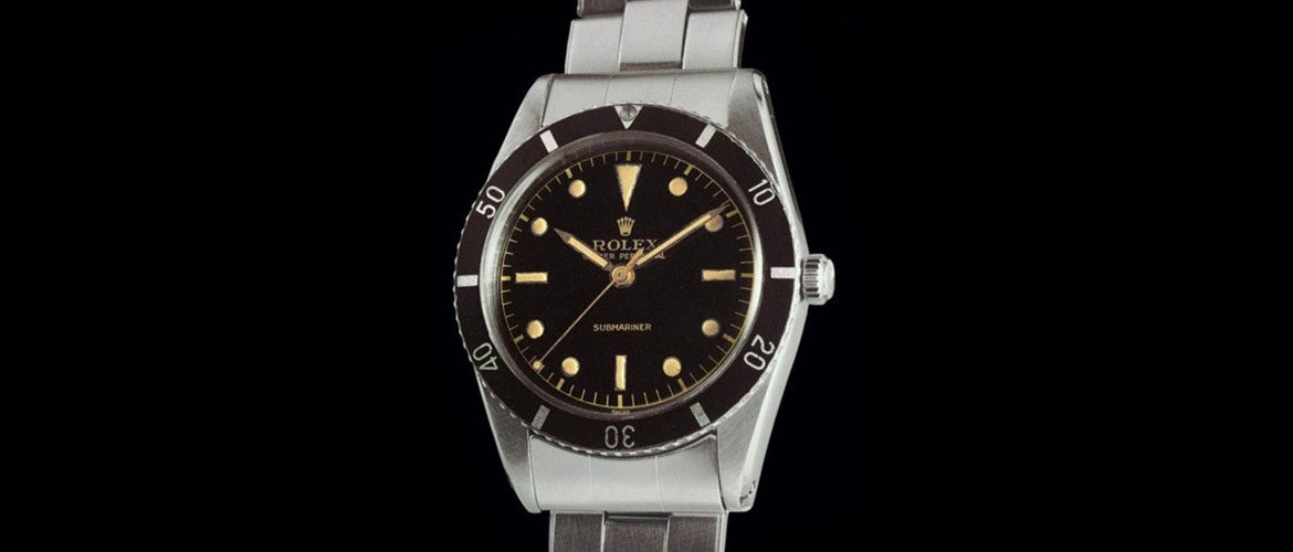 Rolex Submariner Reference 6205 From 1954