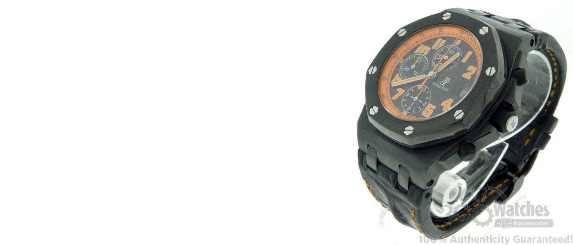 Audemars Piguet Royal Oak Offshore Lava Black PVD Steel Watch