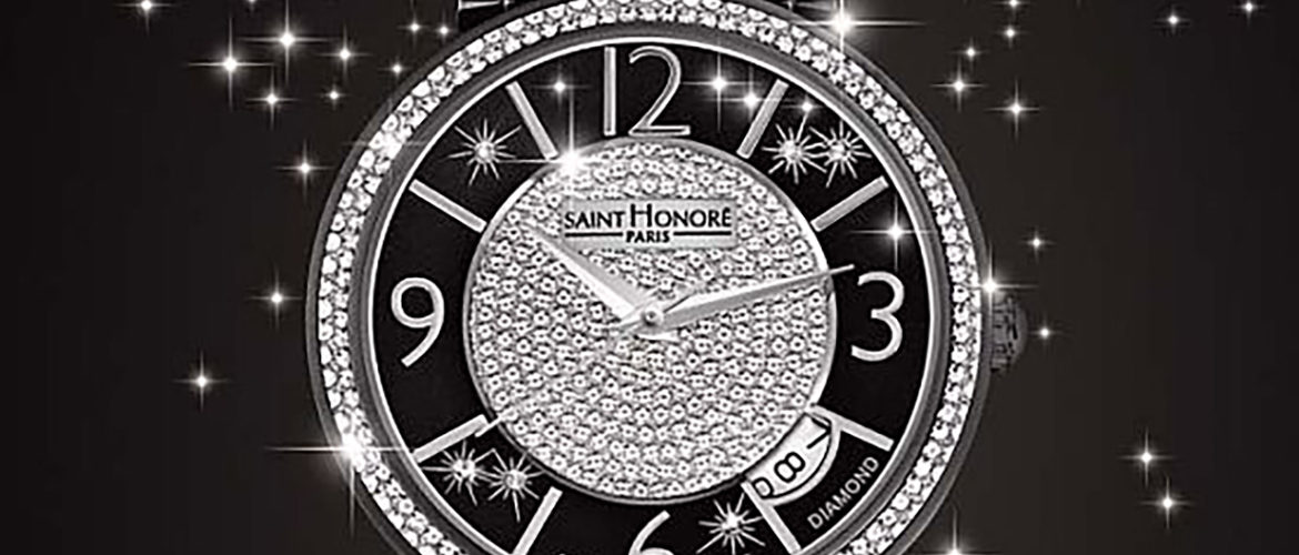 Saint Honore Opéra Black Éclair Wristwatch