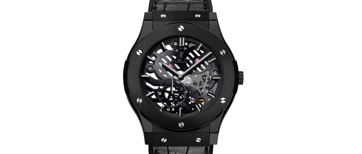 Hublot Watches Skeletonized Tourbillon 45mm Watch