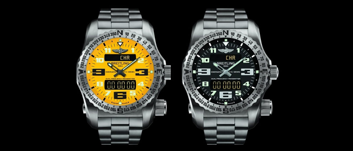 Breitling watch reviews Emergency-II-Yellow-and-Black