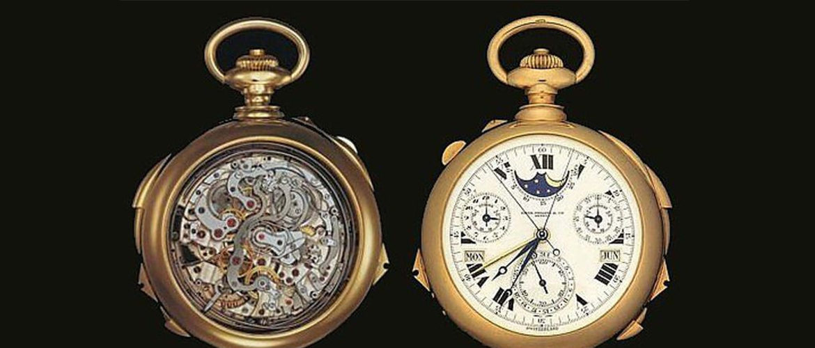 Patek philippe henry outlet graves pocket watch