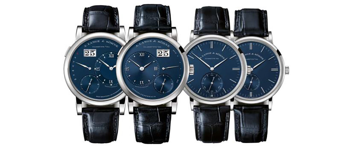 A. Lange & Söhne Blue Dial Watches