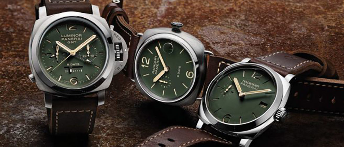 Panerai Green Dial Watches 2017