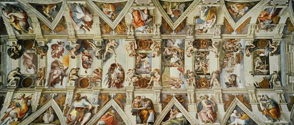 The Sistine Chapel ceiling