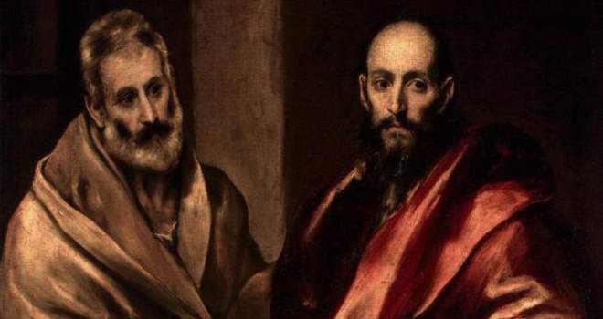 “Sts. Peter and Paul” by El Greco, 1587-1592