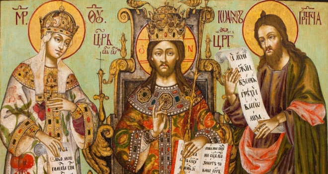 The Most Wonderful Art exhibition of antique Russian icons
