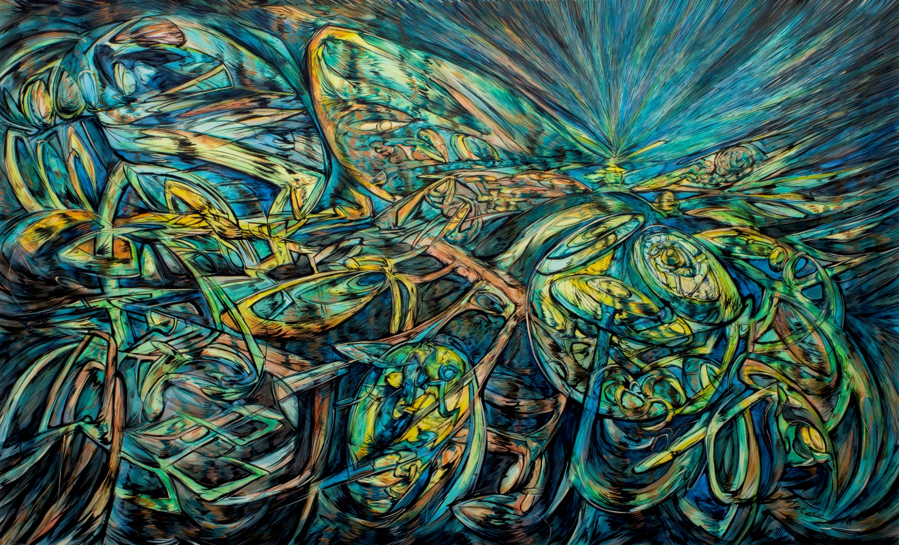 Mesmerizing Abstract Art by Alejandro Mendez