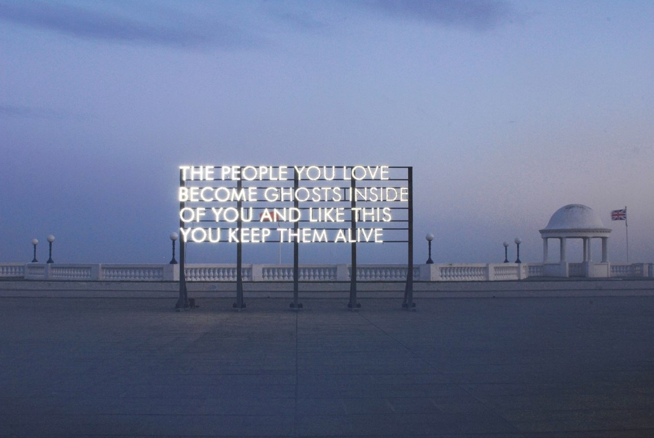 Robert Montgomery’s Art Exhibition at JD Malat Gallery