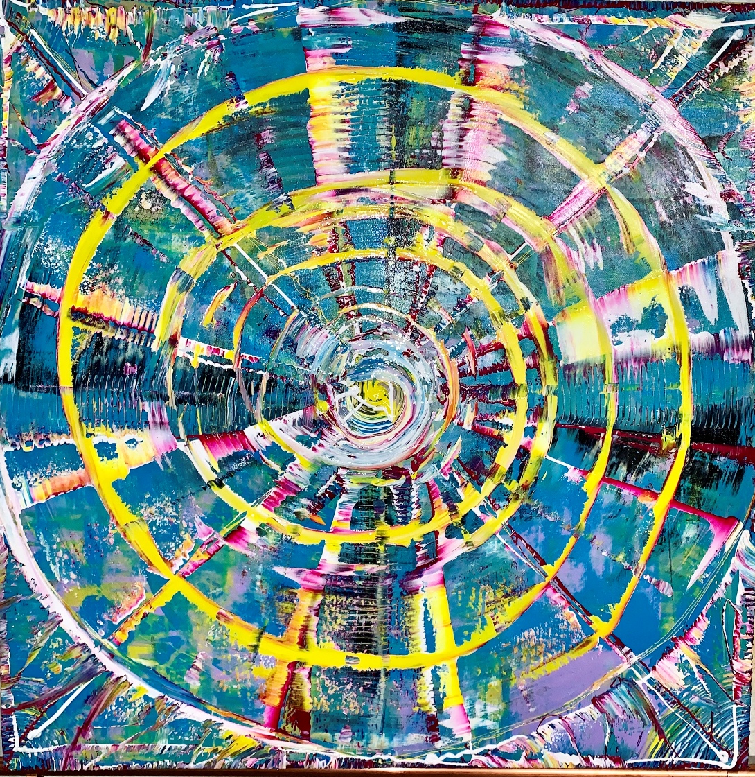 Tony Seker — An Abstract Painter Dancing with the Universe