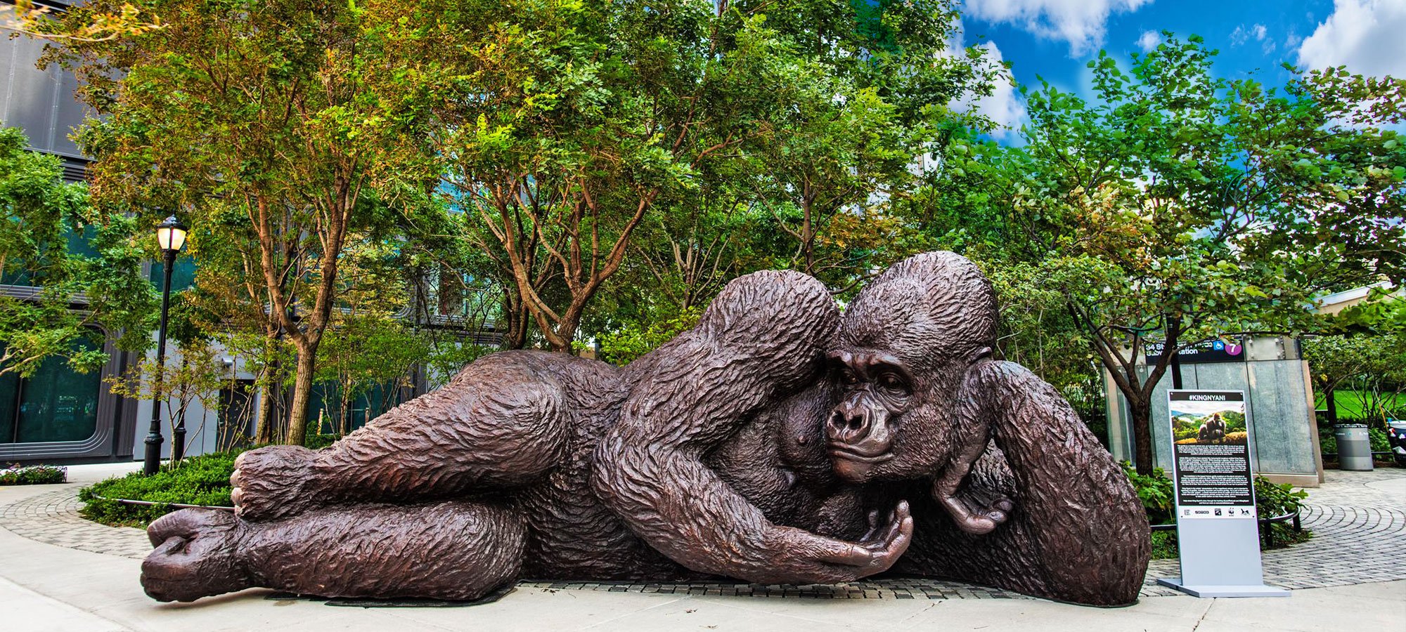 King Nyani: The Largest Bronze Gorilla Makes Its Way to NYC