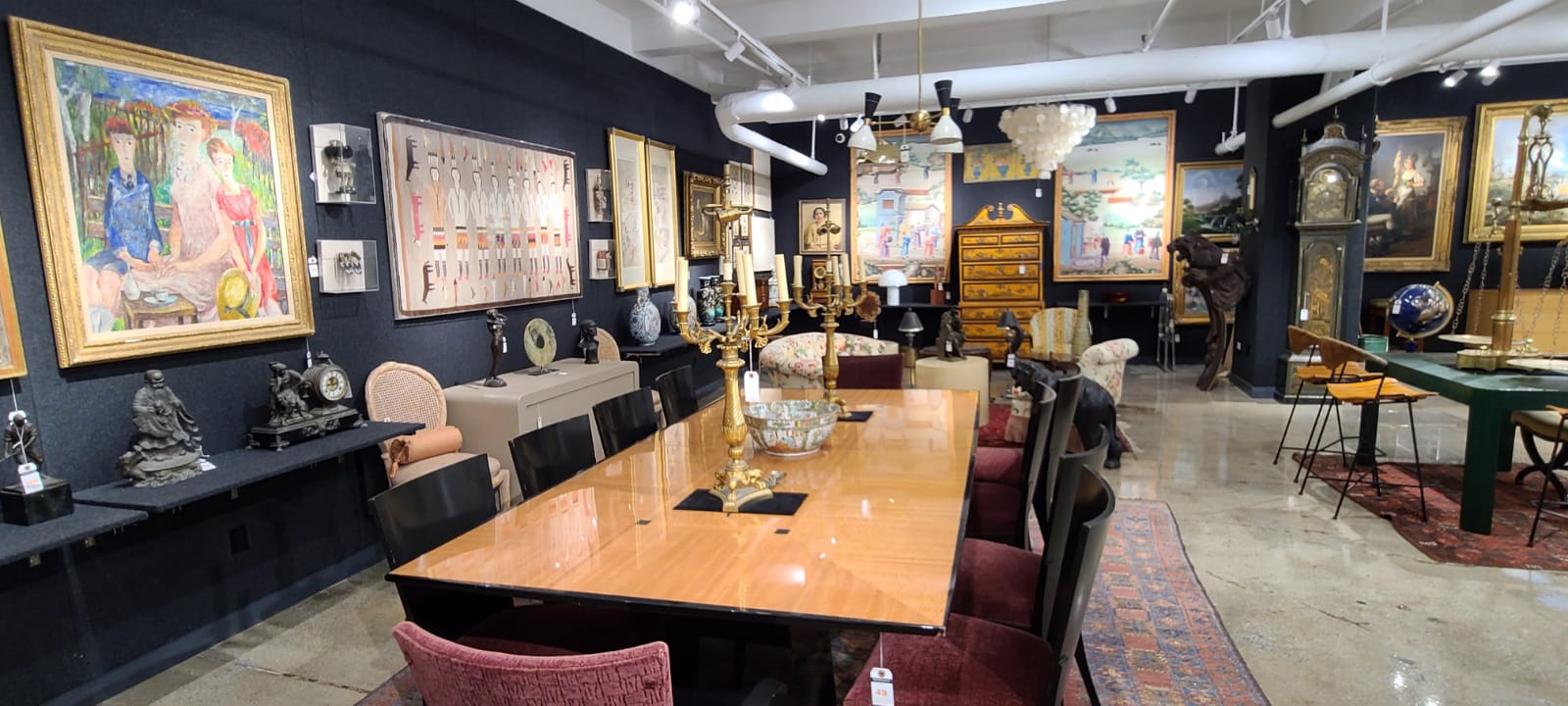 Vintage & Antiques at Showplace Luxury Art Design Vintage