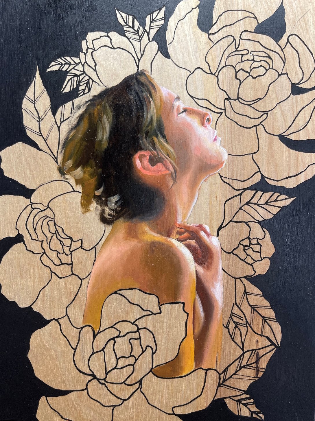 Portraits and Figure Paintings by Mandie Keay