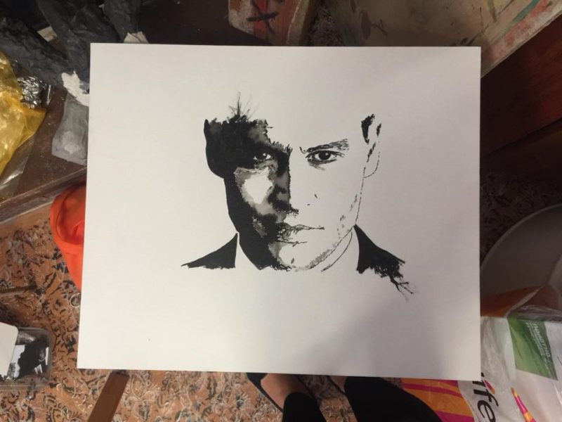 SEMIRA Has Presented a New Portrait of Johnny Depp