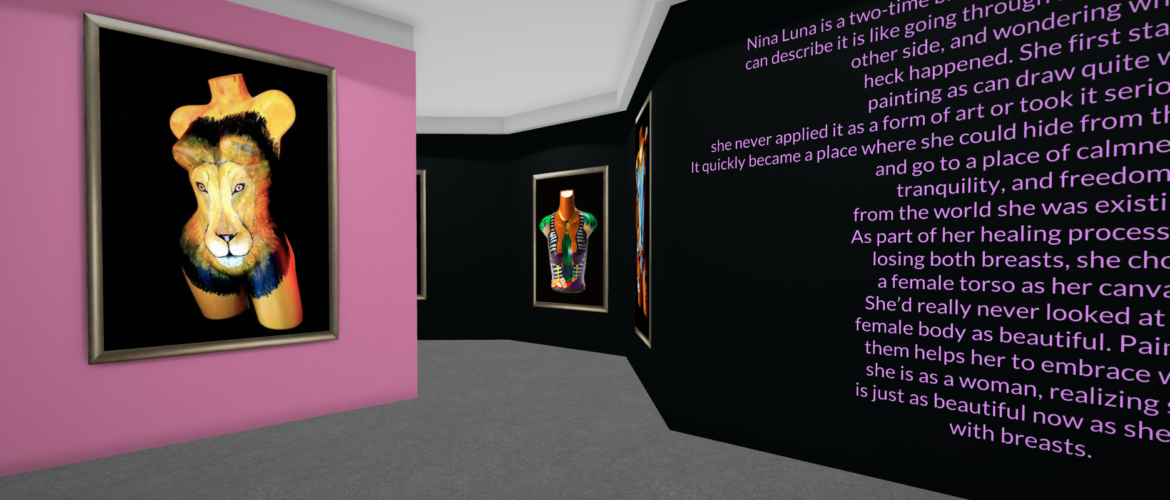 Nina Luna’s New Virtual Art Show at Culturally Arts Collective