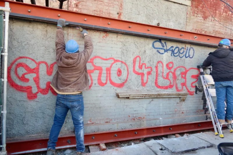 Controversial Banksy Mural Was Moved from New York to Bridgeport