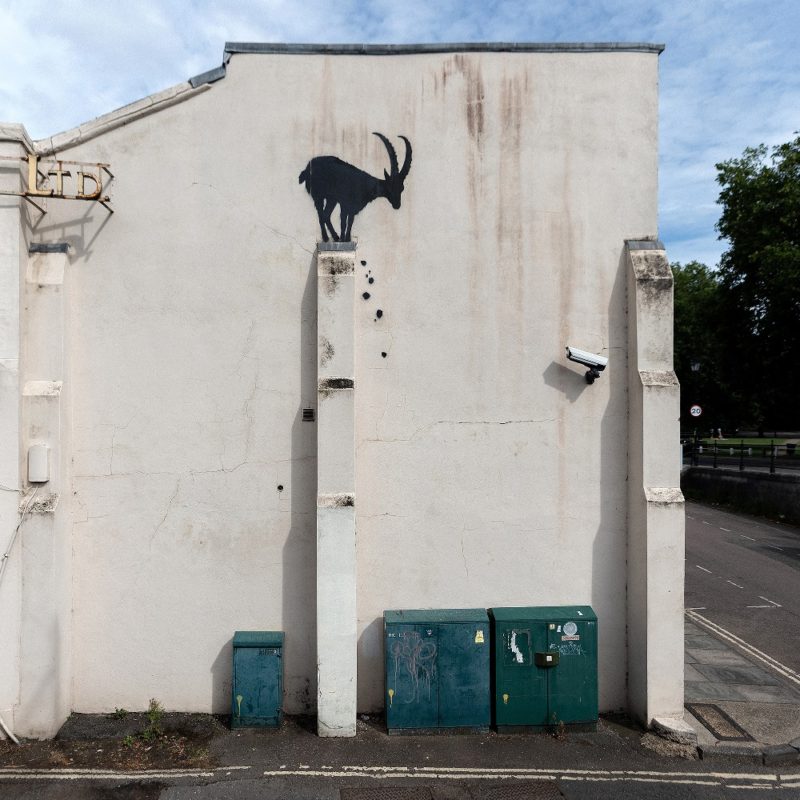 New Banksy Artworks Are Appearing in London Streets This August