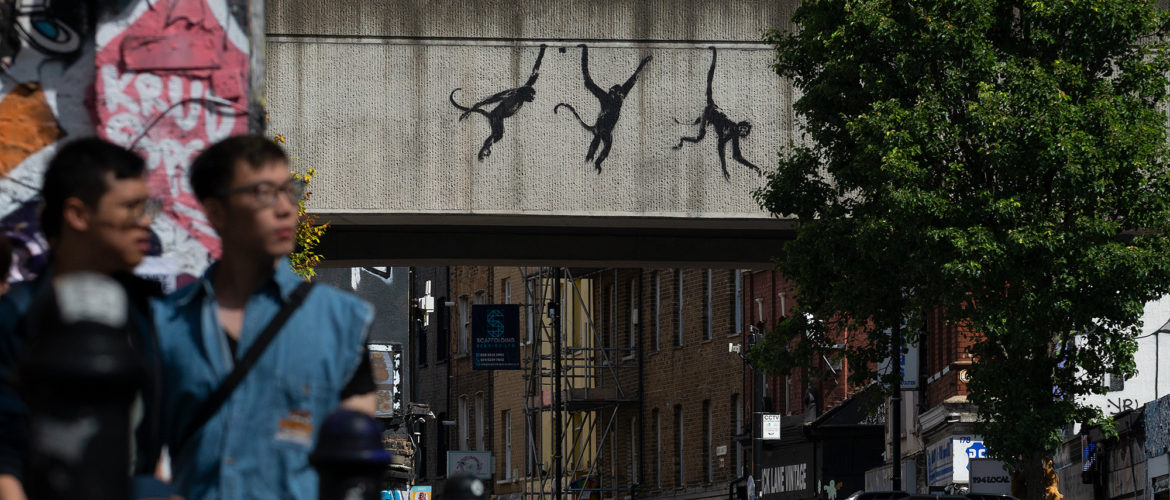 New Banksy Artworks Are Appearing in London Streets This August