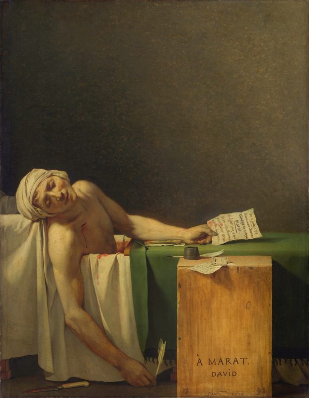 Jacques-Louis David’s “The Death of Marat”: Revolutionary Propaganda