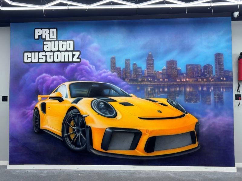 Meet Oleksandra Korolenko, a Ukrainian Mural and Airbrush Artist