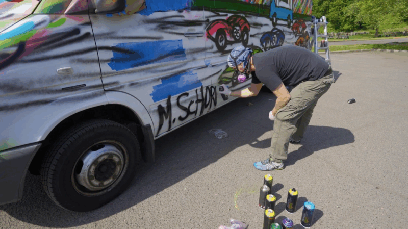 Fine Art Shippers’ Emblematic “Da Race on Wheels” Van Goes for Sale