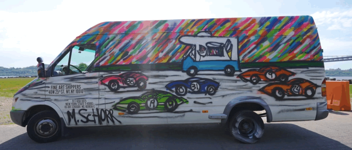 Fine Art Shippers’ Emblematic “Da Race on Wheels” Van Goes for Sale