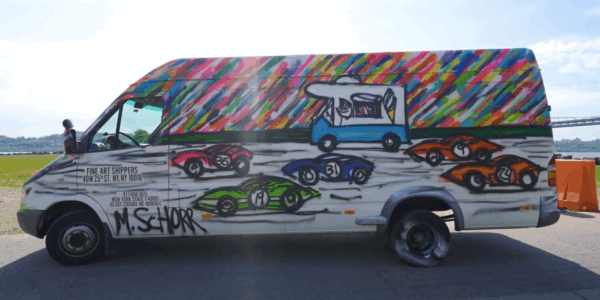 Fine Art Shippers’ Emblematic “Da Race on Wheels” Van Goes for Sale