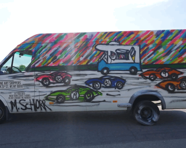 Fine Art Shippers’ Emblematic “Da Race on Wheels” Van Goes for Sale