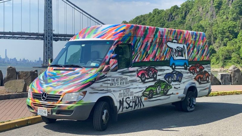 Fine Art Shippers’ Emblematic “Da Race on Wheels” Van Goes for Sale