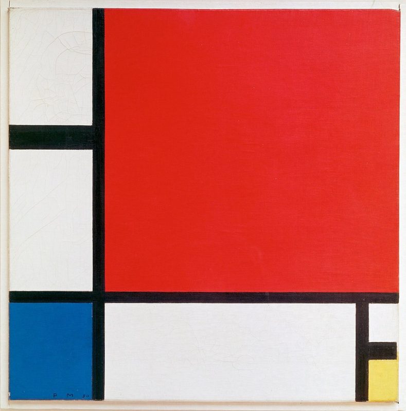 Piet Mondrian in Motion: Grids as Digital Age Predictors