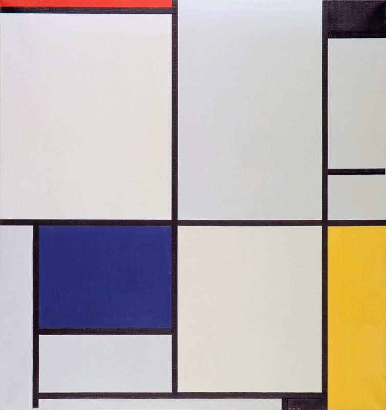 Piet Mondrian in Motion: Grids as Digital Age Predictors