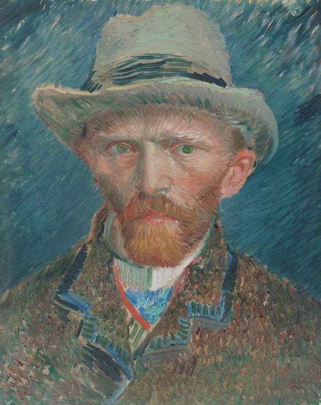 The Emotionally Colored Palette of Van Gogh’s Self-Portraits