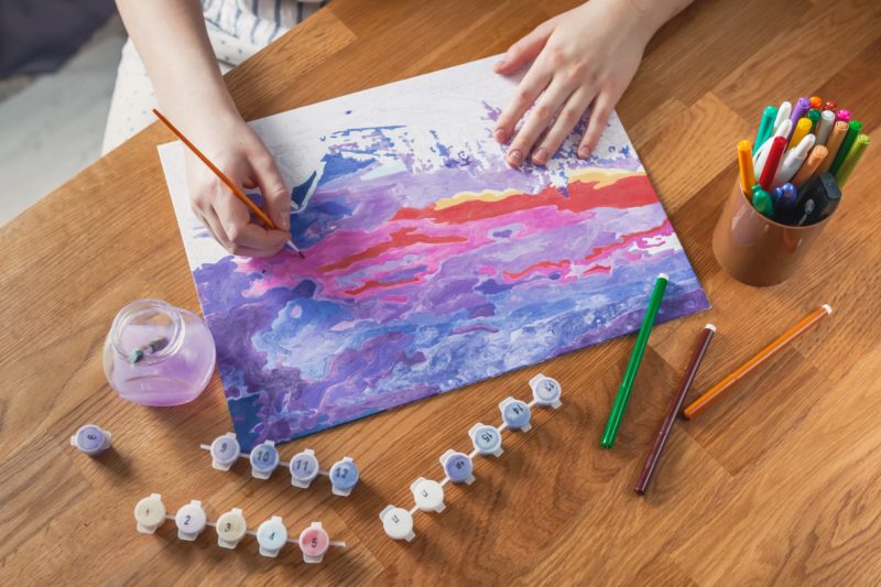Paint Like the Masters: DIY Wall Art with Paint by Numbers Kits