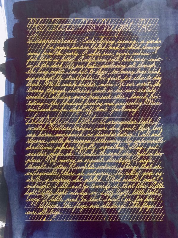 I Walk on Gilded Splinters: Werner Ungerer’s Exhibition at Nel Gallery