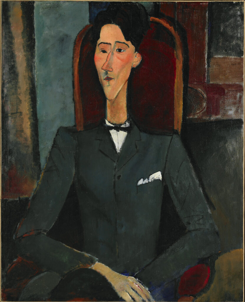 Amedeo Modigliani. Jean Cocteau, 1916. Brooklyn Museum, Gift of the Henry and Rose Pearlman Foundation and Family